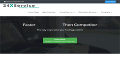 Desktop Screenshot of 24xservice.com